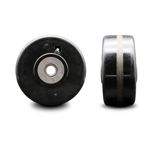 SCC - 6" Phenolic Wheel Only w/Roller Bearing - 3/4" Bore - 2500 lbs Capacity
